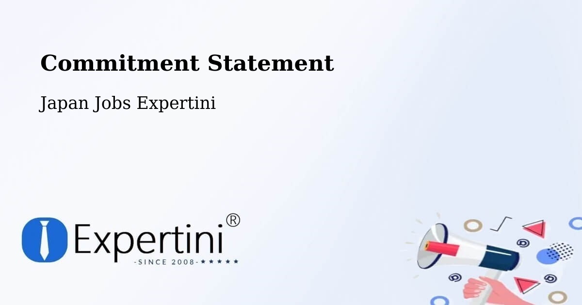 Corporate Commitment – Higashine Shi - Japan Jobs Expertini